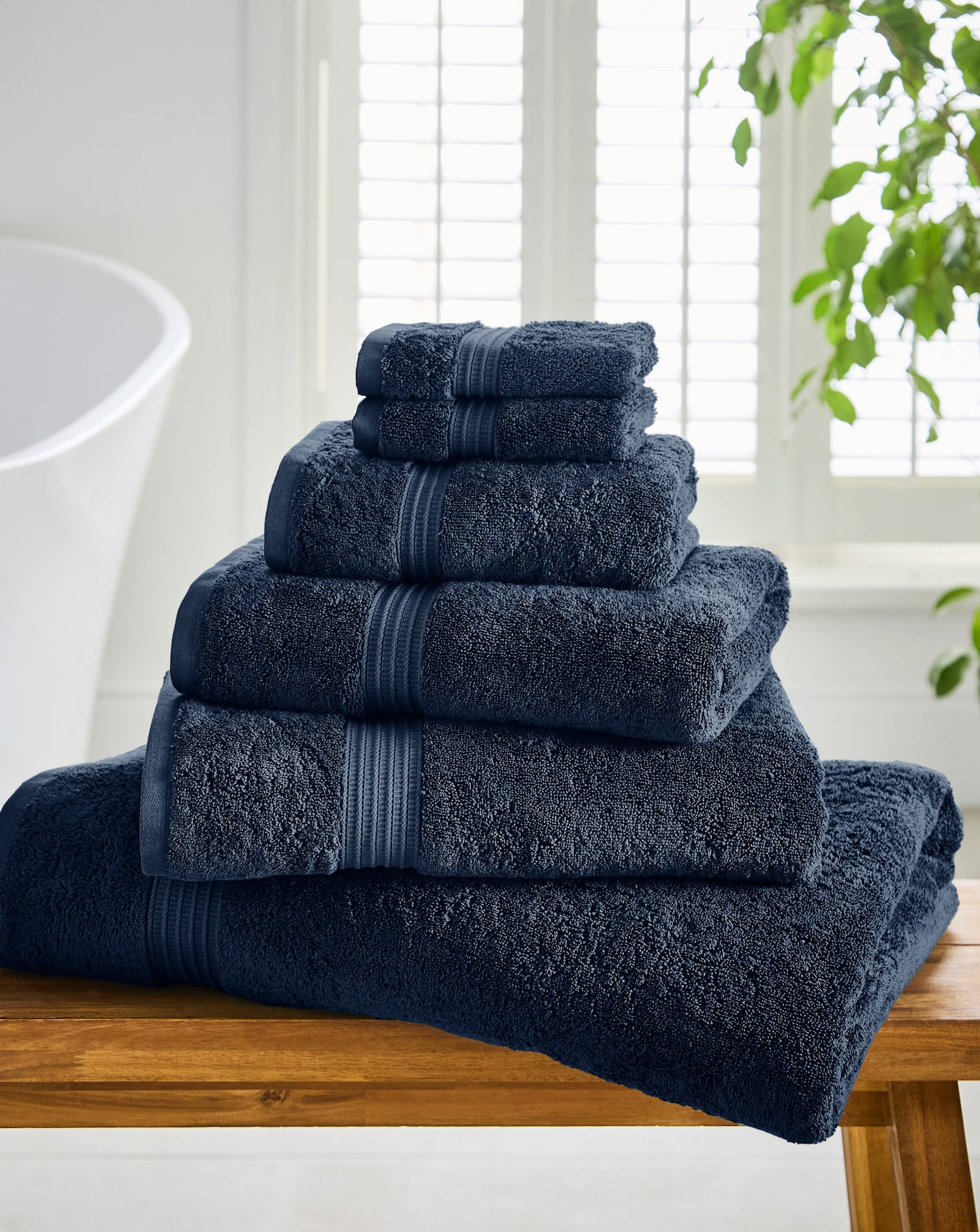 New In - Egyptian Cotton 600GSM Towel - Midnight