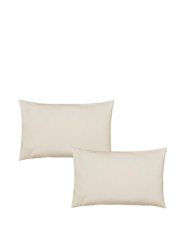 Catherine Lansfield Brushed Cotton Pillowcase Pair