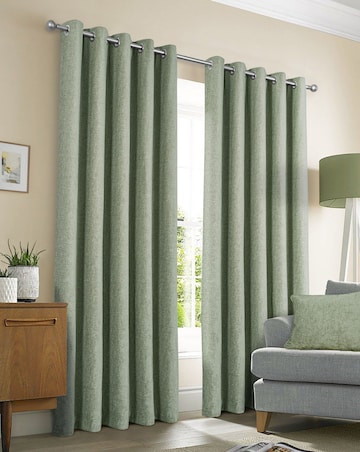 Sundour Amberley Eyelet Door Curtain