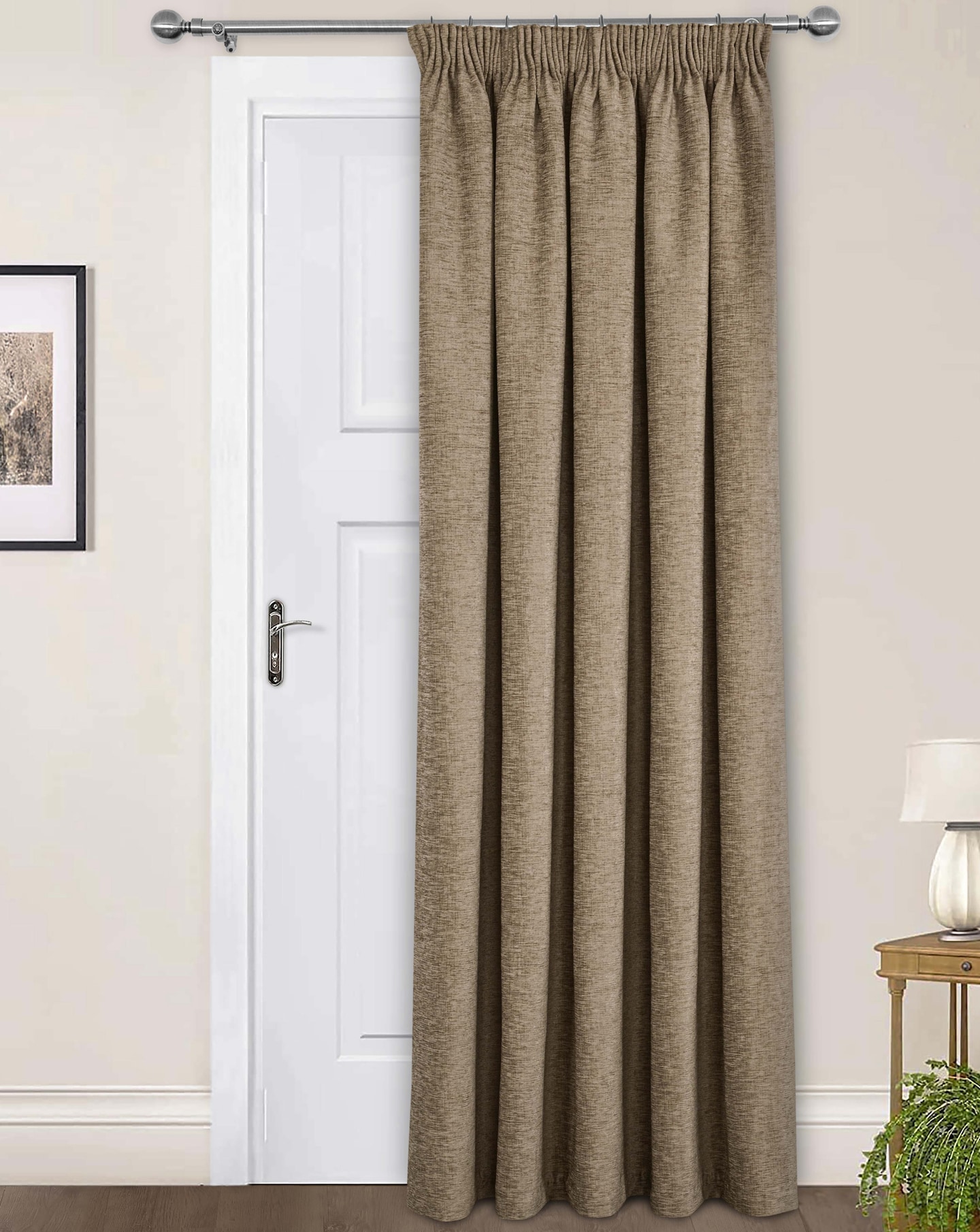 New In - Washington Pencil Pleat Door Curtain