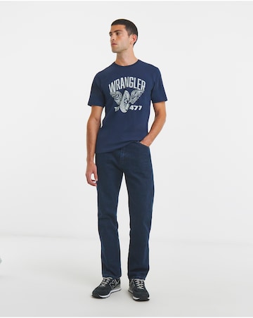 Wrangler Americana Graphic T-Shirt - Navy