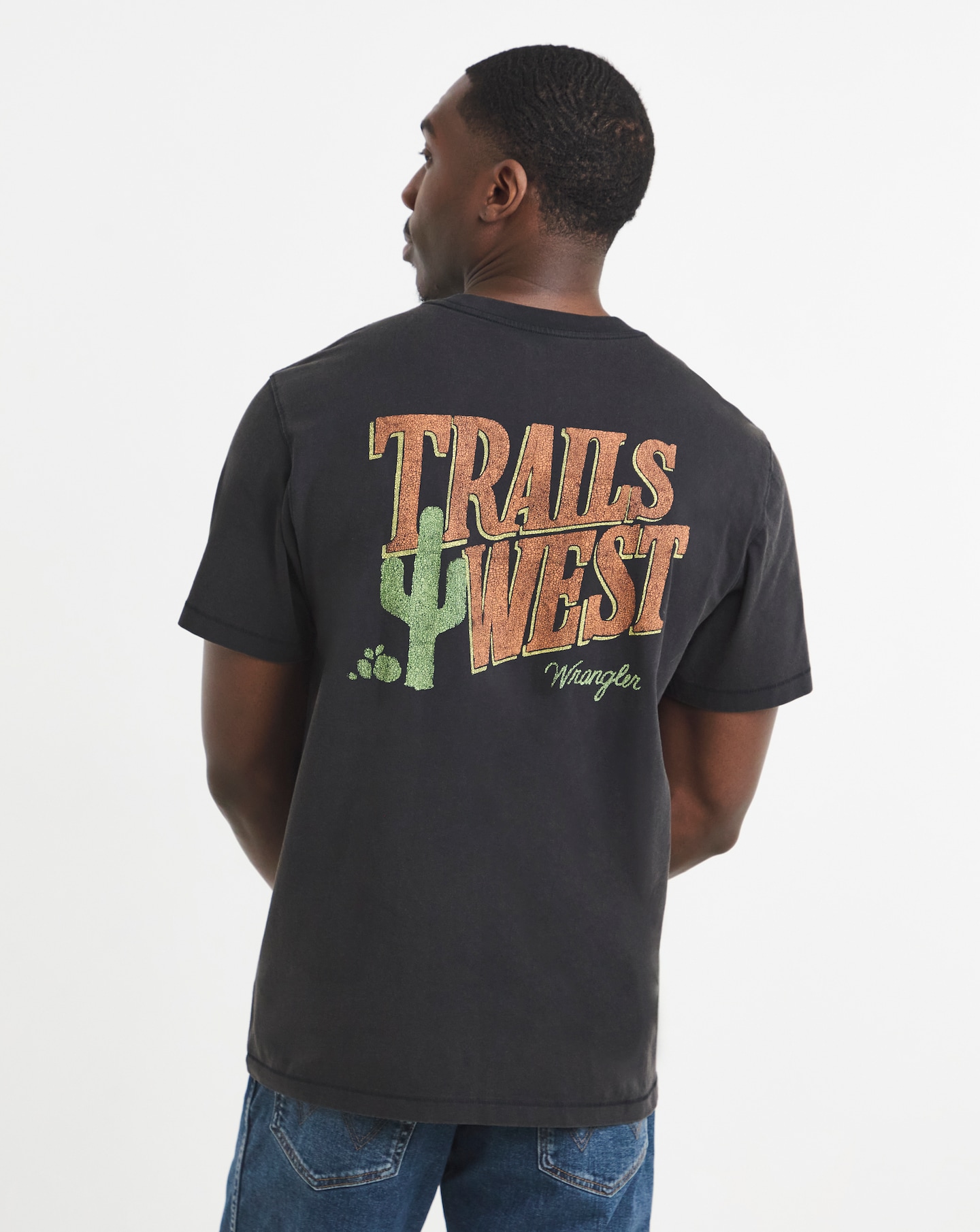 New In - Wrangler Graphic T-Shirt - Black