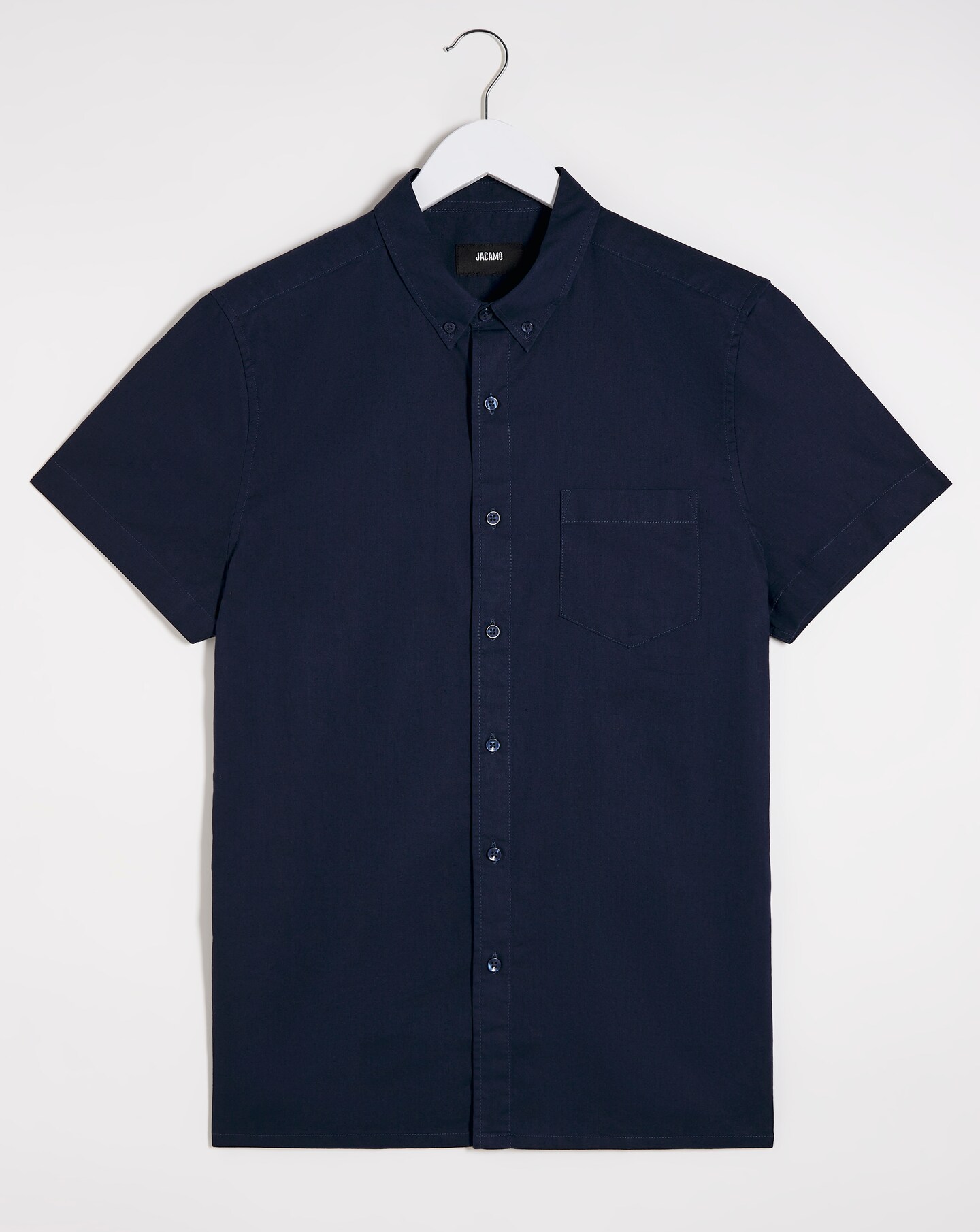 Short Sleeve Linen Shirt | Jacamo