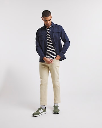 Double Pocket Popper Over Shirt