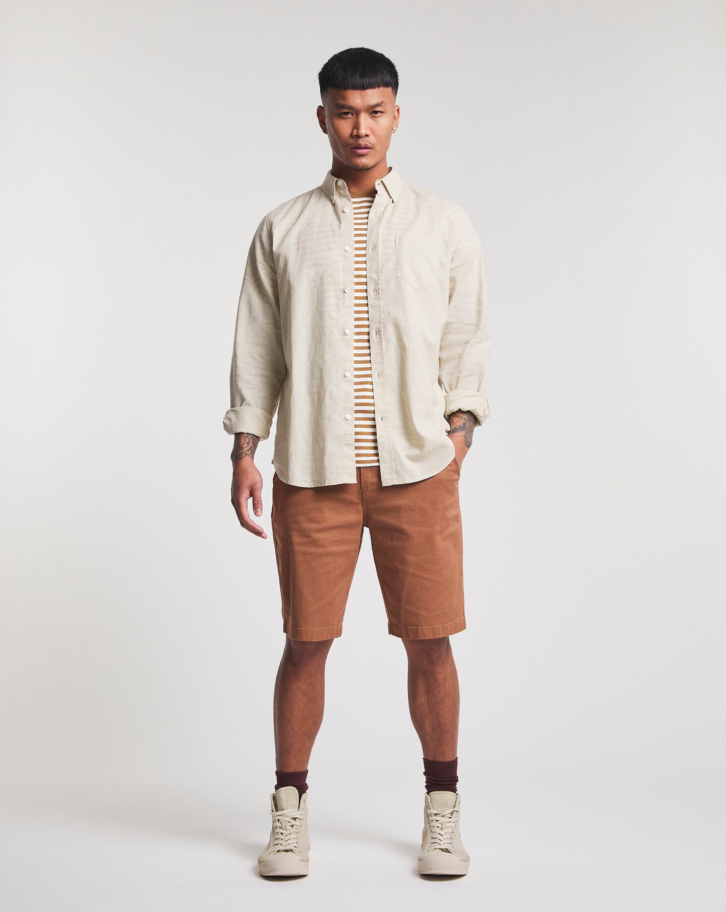 LS Linen Shirt | Jacamo