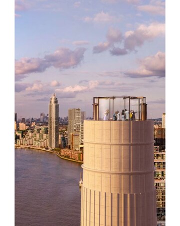 Battersea Power Station Lift 109 & 3 Course Meal with Prosecco for 2 E- Voucher