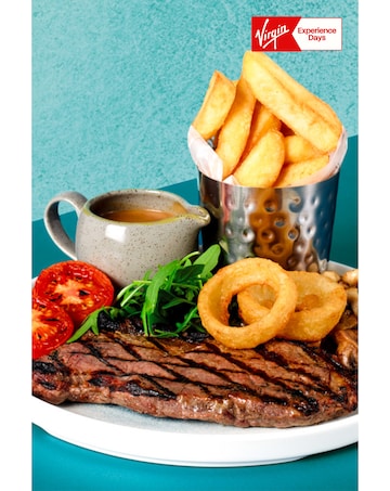 Slug and Lettuce Steak with Beer or Wine for Two E - Voucher - 53 Locations