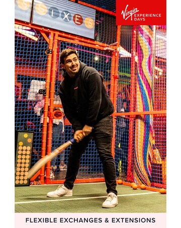 Batting Session with Meal & Cocktails for Two at Sixes Social Cricket E-Voucher