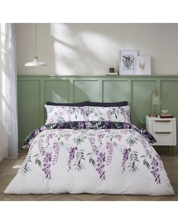 Catherine Lansfield Wisteria Duvet Cover Set