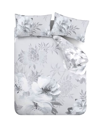 Catherine Lansfield Dramatic Floral Duvet Cover Set