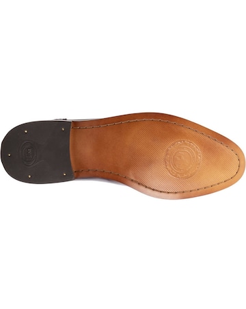 Base London Cast Washed Lace Up Brogue Shoe