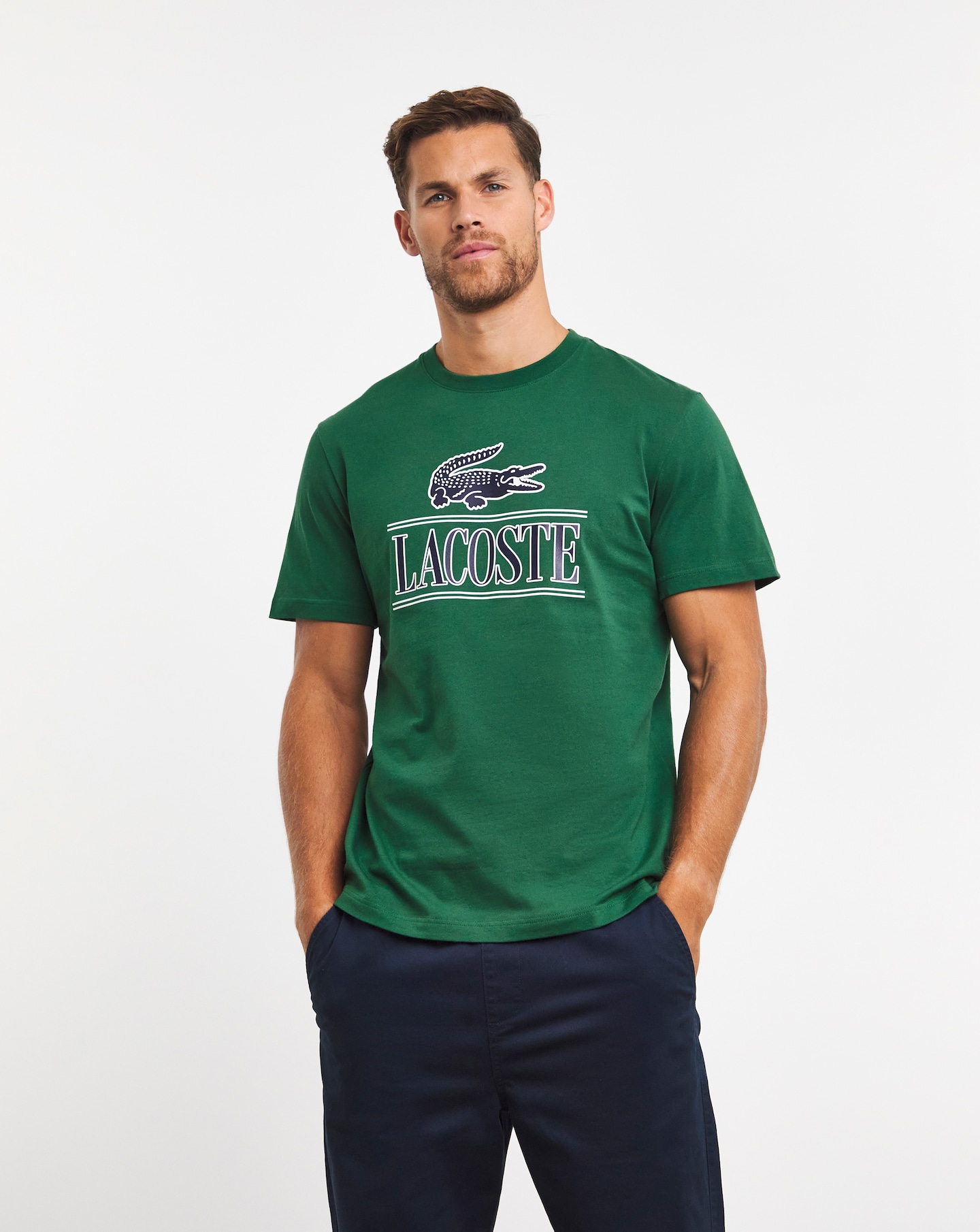 Lacoste Green Short Sleeve Logo T-Shirt