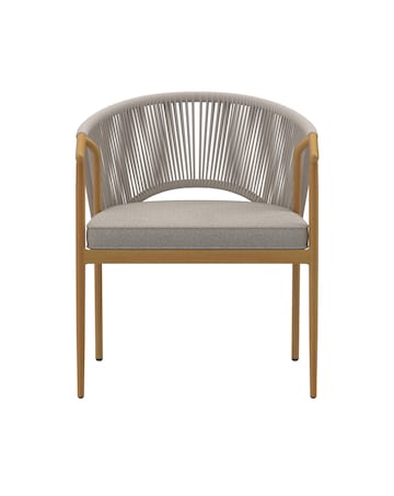 Charles Bentley Almada Rope Weave Bistro Set