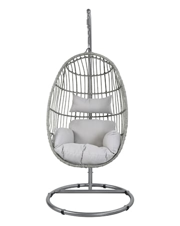 Charles Bentley Egg Shaped Rattan Swing Chair