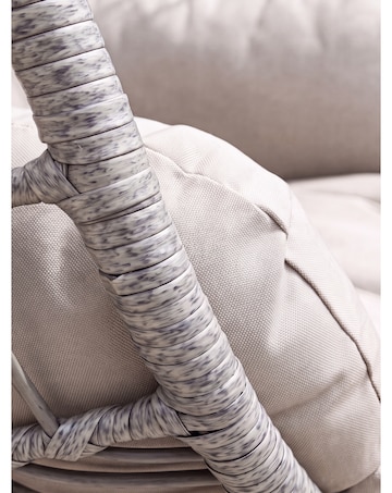 Charles Bentley Egg Shaped Rattan Swing Chair