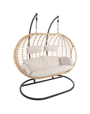 Charles Bentley Double Hanging Swing Chair