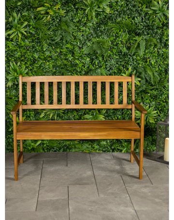 Charles Bentley 2 Seater FSC Wooden Bench