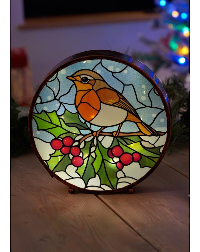 New In - PanelArt - Festive Robin