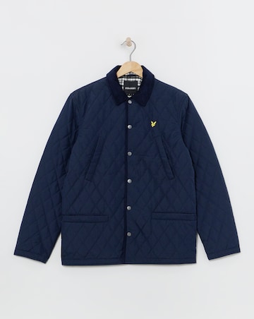 Lyle & Scott Navy Quilted Jacket