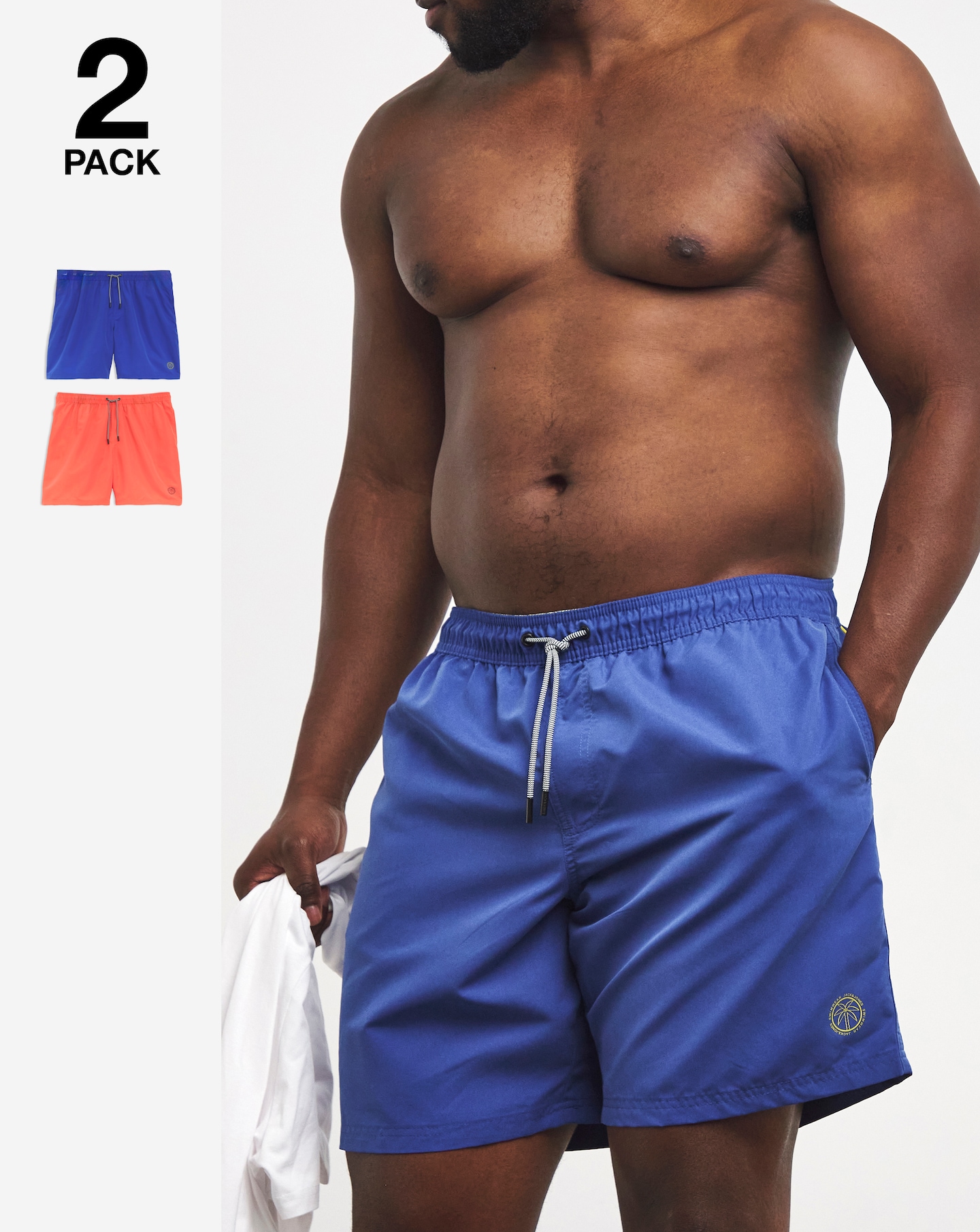 Jack & Jones Fiji 2 Pack Swim Short