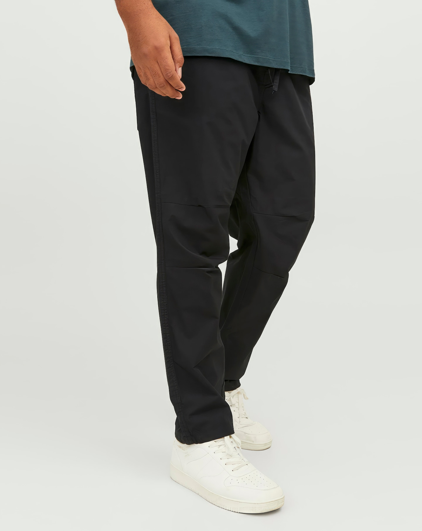 Jack & Jones Black Straight Fit Trouser