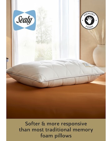 Sealy Dual Comfort Memory Foam Pillow