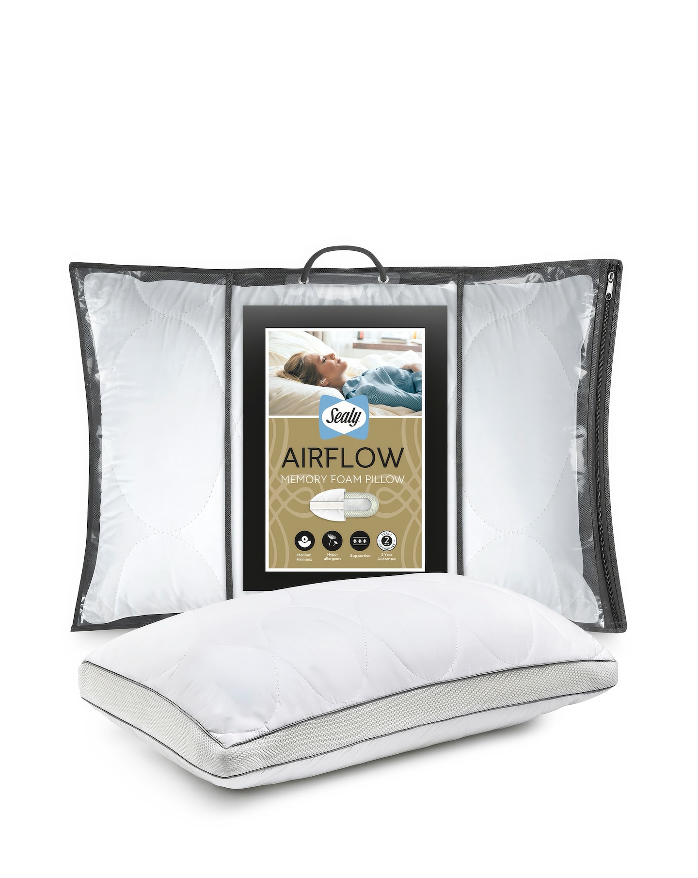 Sealy Airflow Memory Foam Pillow