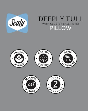 Sealy Deeply Full Pack of 2 Pillows