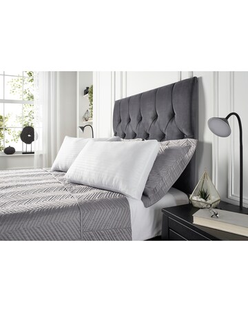 Downland Satin Embossed Side Sleeper Pillow