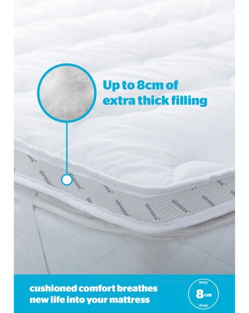 Silentnight Airmax 8cm Mattress Topper