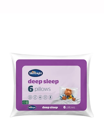 Silentnight Deep Sleep Pack of 6 Pillows