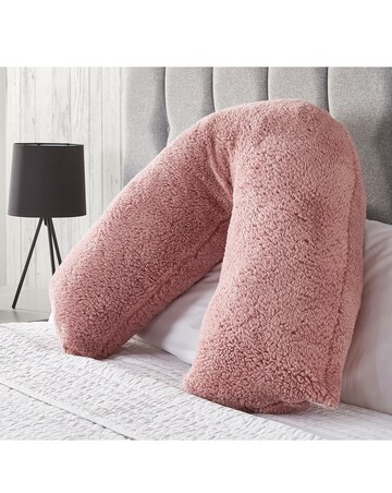 Huggleland Fluffy Fleece Teddy V Pillow
