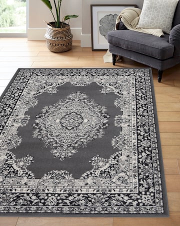 Traditional Medallion Woven Rug