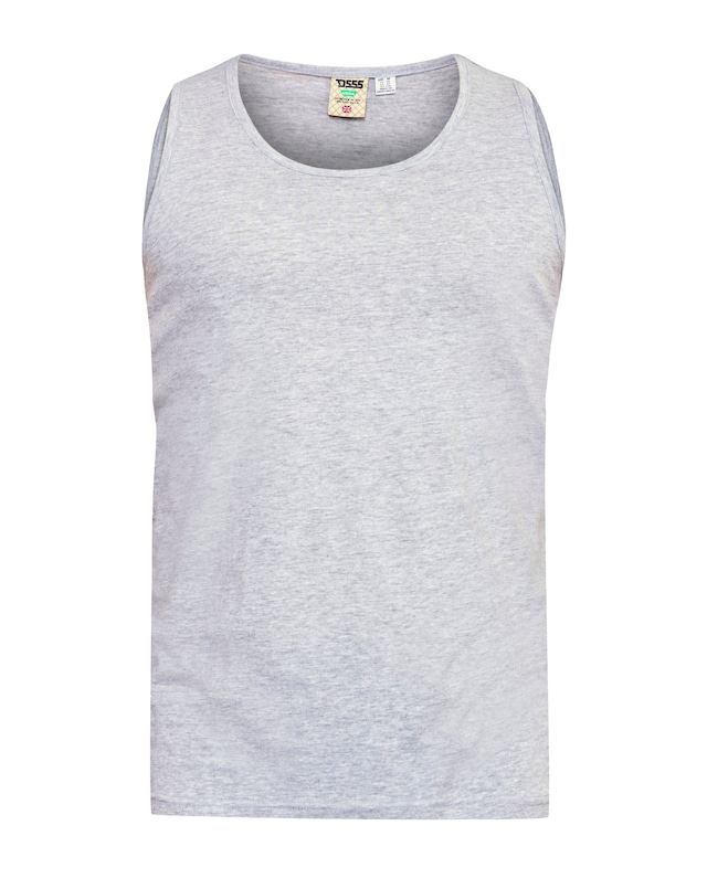 D555 Fabio Muscle Vest Grey