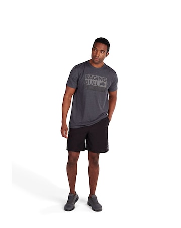Raging Bull - Casual T-Shirt - Dark Grey Marl