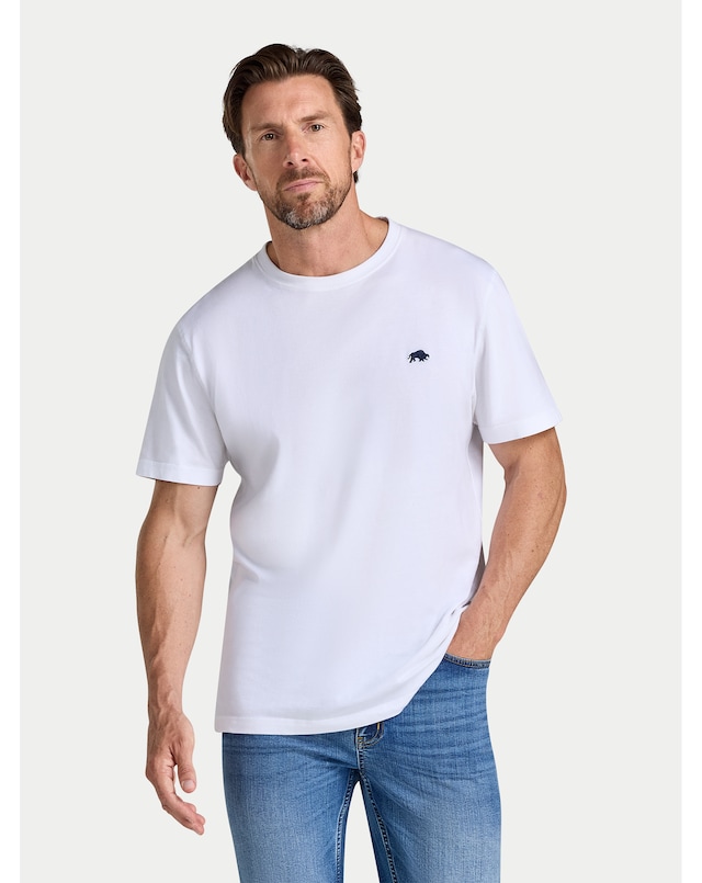 Raging Bull Classic Organic Tee White
