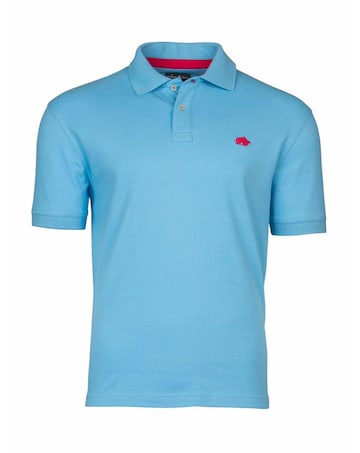 Raging Bull Classic Organic Polo Sky Blue