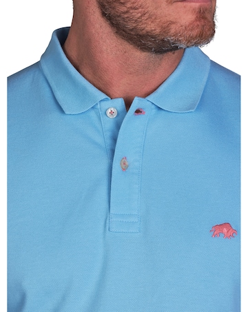 Raging Bull Classic Organic Polo Sky Blue
