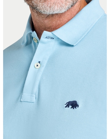 Raging Bull Classic Organic Polo Sky Blue
