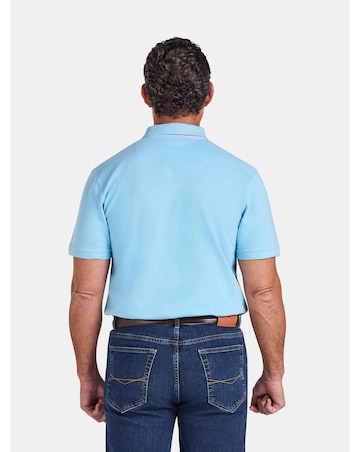 Raging Bull Classic Organic Polo Sky Blue