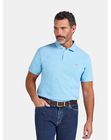 Raging Bull Classic Organic Polo Sky Blue