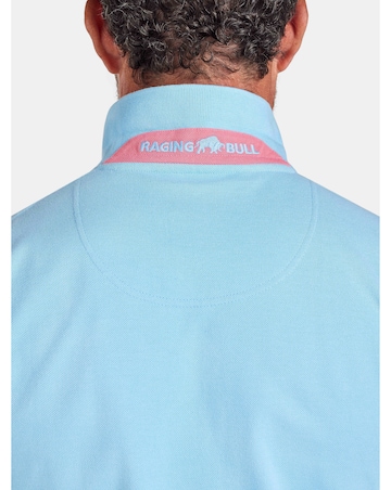 Raging Bull Classic Organic Polo Sky Blue
