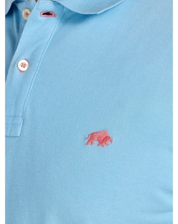 Raging Bull Classic Organic Polo Sky Blue