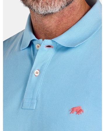 Raging Bull Classic Organic Polo Sky Blue