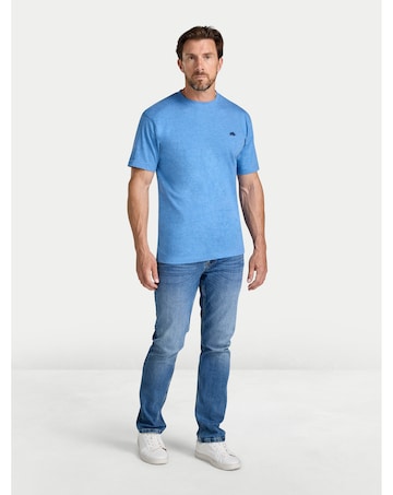 Raging Bull Classic Organic T-Shirt Denim Blue