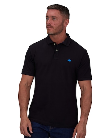 Raging Bull Organic Polo Black