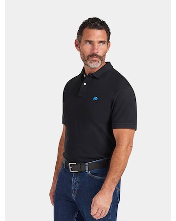 Raging Bull Organic Polo Black