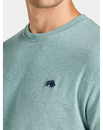 Raging Bull Classic Organic T-Shirt Green Marl