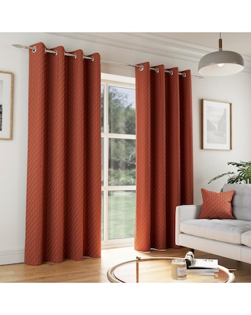 Tokyo Velvet Eyelet Curtains