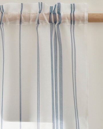 Catherine Lansfield Harbour Stripe Voile